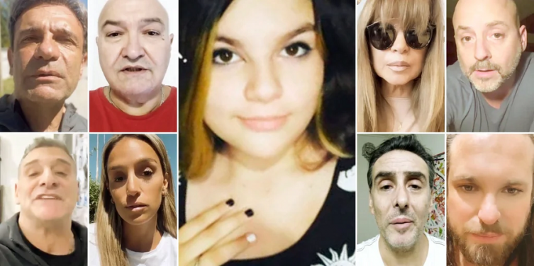 Famosos piden “Justicia por Valentina”