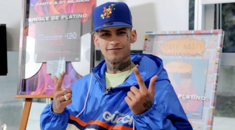 L-Gante fue reconocido por su aporte a la música y la cultura