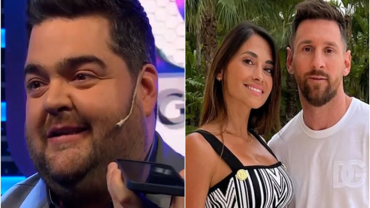 Divertido mensajeó entre Darío Barassi, Lio Messi y Antonella