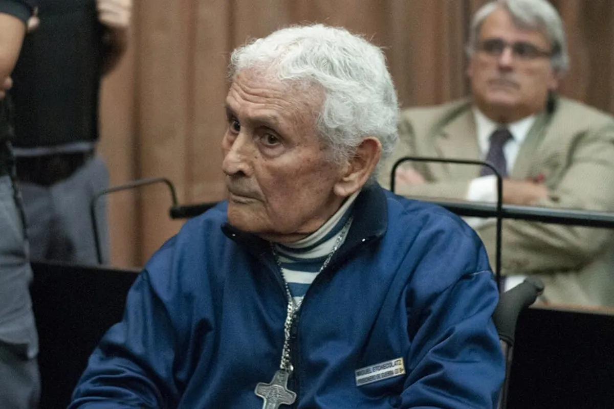 A los 93 años, murió el represor Miguel Etchecolatz