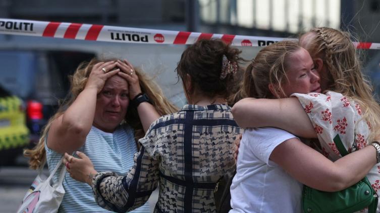 Confirmaron tres muertos en un ataque a un shopping de Copenhague