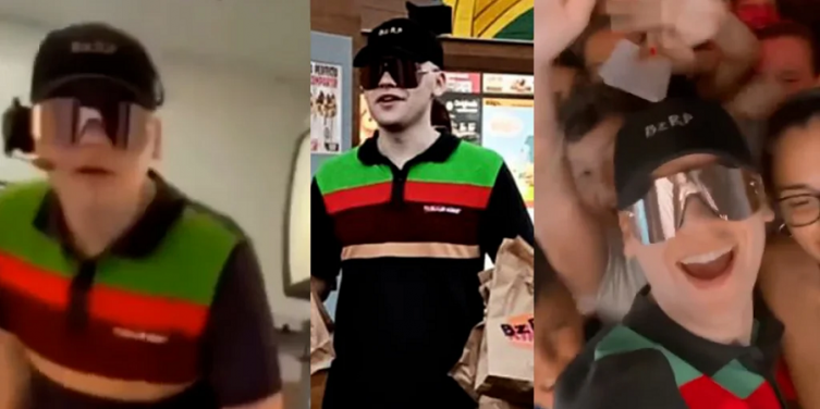 Bizarrap comunicó una nueva session regalando hamburguesas