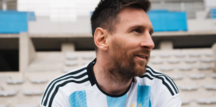 La nueva camiseta de la selección argentina para el Mundial
