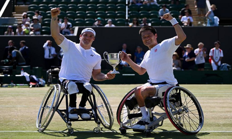 Wimbledon: Gustavo Fernández se consagró en dobles 
