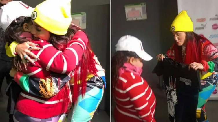 Lali Espósito y la nena que sufrió bullying en el colegio