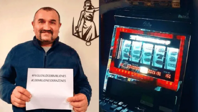 Un obrero ganó $100 millones en el casino y no quieren pagarle 