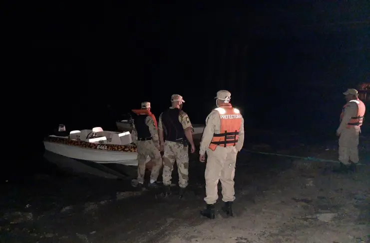 Un joven desapareció cuando pescaba en la costa de Santa Fe