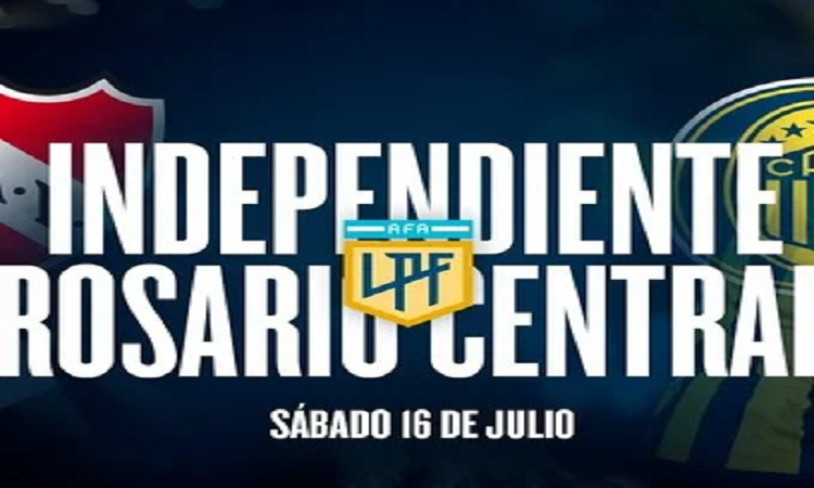Independiente vs. Rosario Central, por la 8ª de la LPF 2022