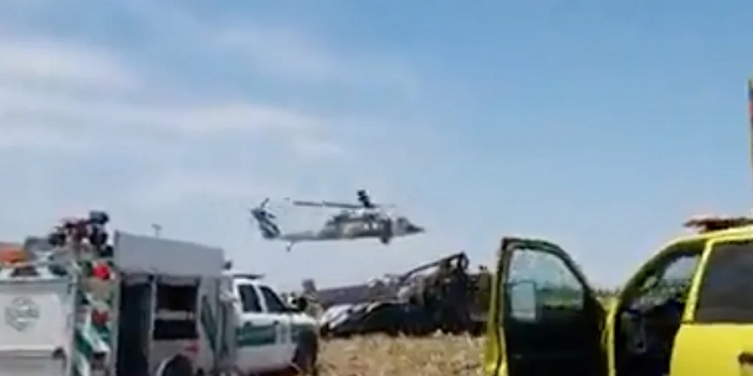 México: Helicóptero de la Marina cayó y dejó 14 fallecidos