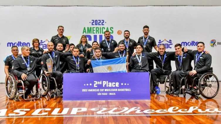 Básquet en silla de ruedas: ¡Argentina, subcampeón de América!