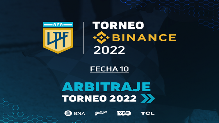 LPF: árbitros para la 10ª Fecha