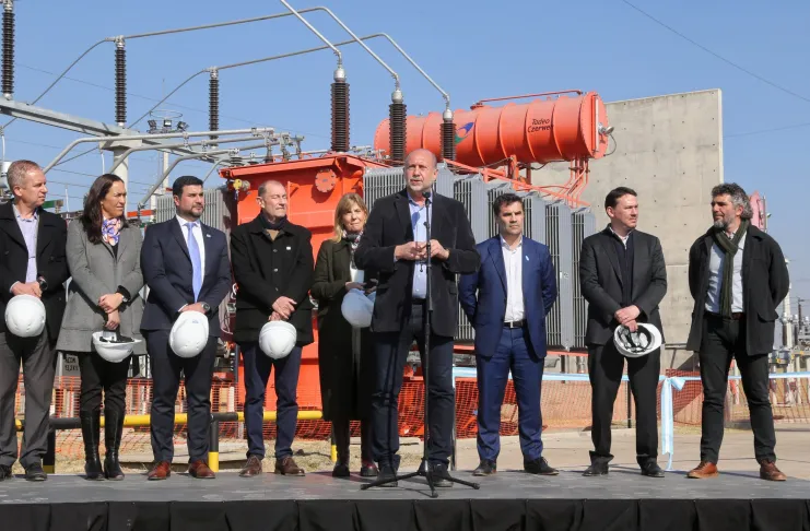 Quedó inaugurada la Estación Transformadora Granadero Baigorria