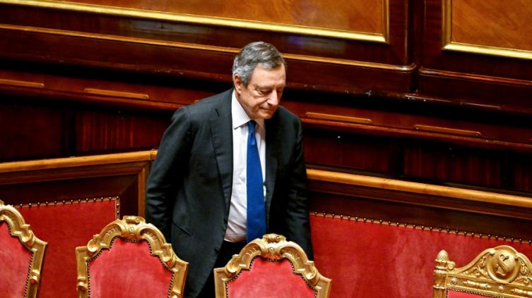 La prensa mundial aseguró que la renuncia de Draghi es un 