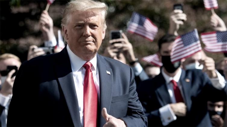Trump, de regreso en Washington: 