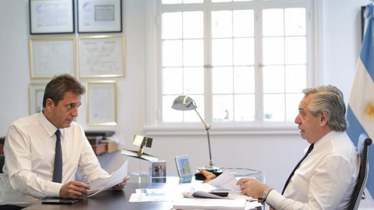 Fernández se reunió con Massa: 
