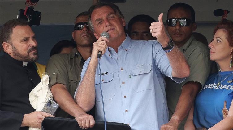 Bolsonaro dijo que recibe amenazas de que irá a la cárcel si pierde la reelección
