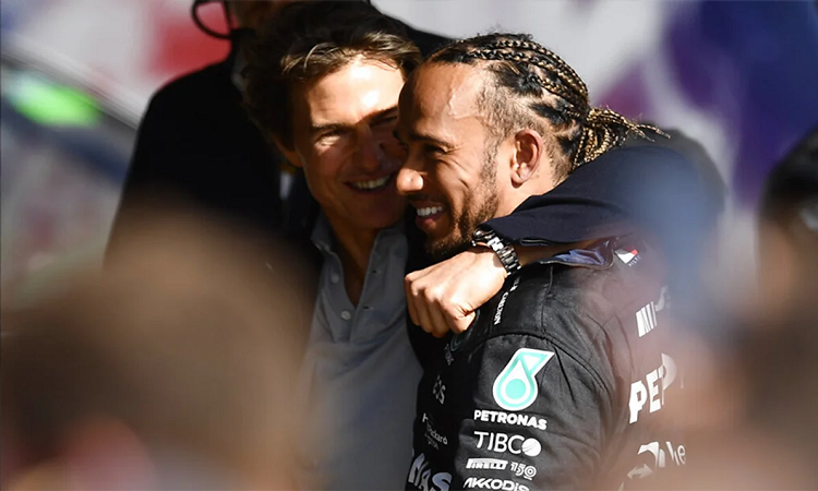 Lewis Hamilton rechazo la oferta para hacer la nueva Top Gun