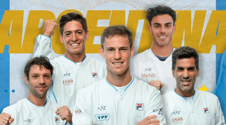 Finales de la Copa Davis: se confirmó el equipo que jugará la fase de grupos