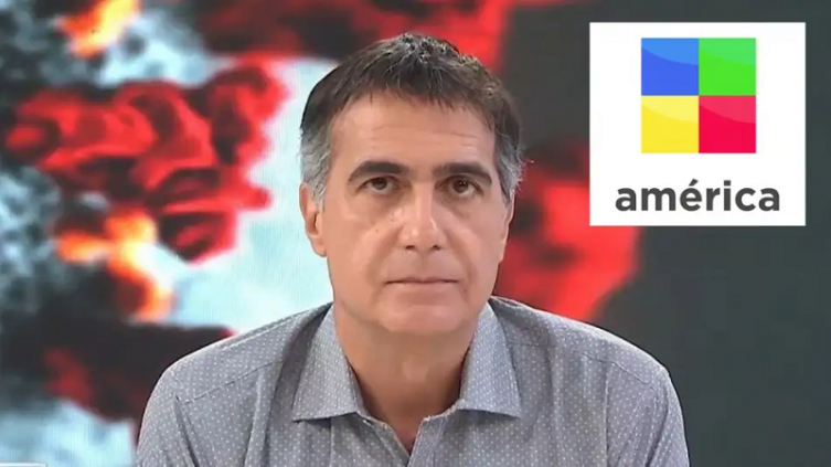 El mensaje de Antonio Laje contra América que se filtró en vivo