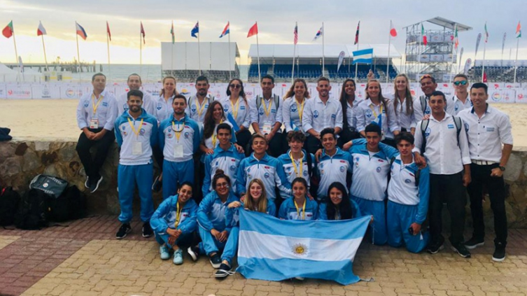 El equipo argentino de salvamento acuático busca sponsor para ir al Mundial