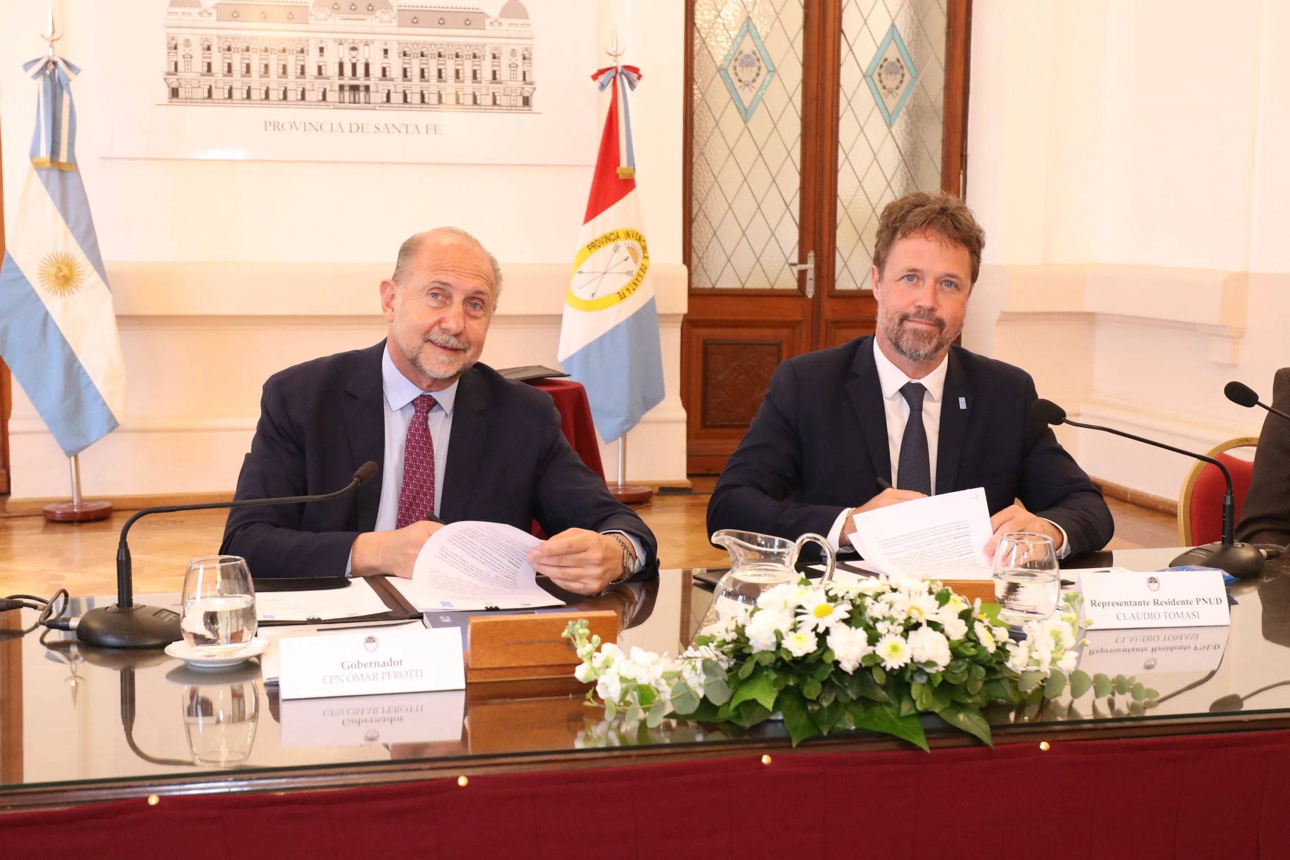 Firma de acuerdo de cooperación con el Programa de Naciones Unidas para el Desarrollo