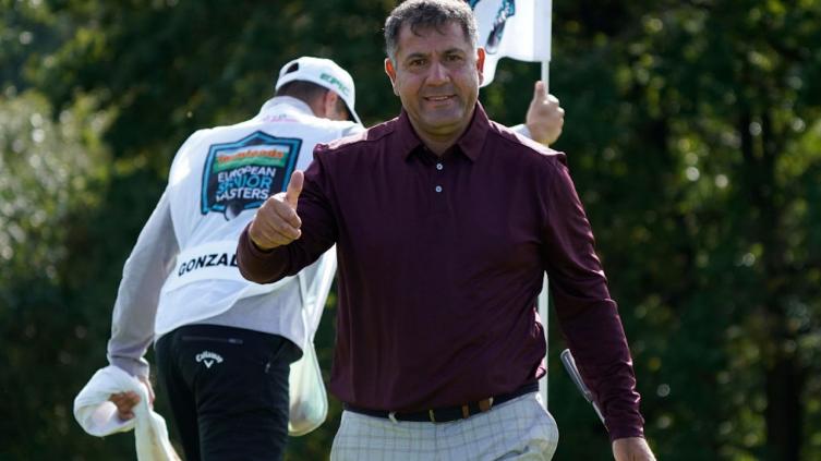 Golf: González quedó lejos tras primera jornada del Champions Tour