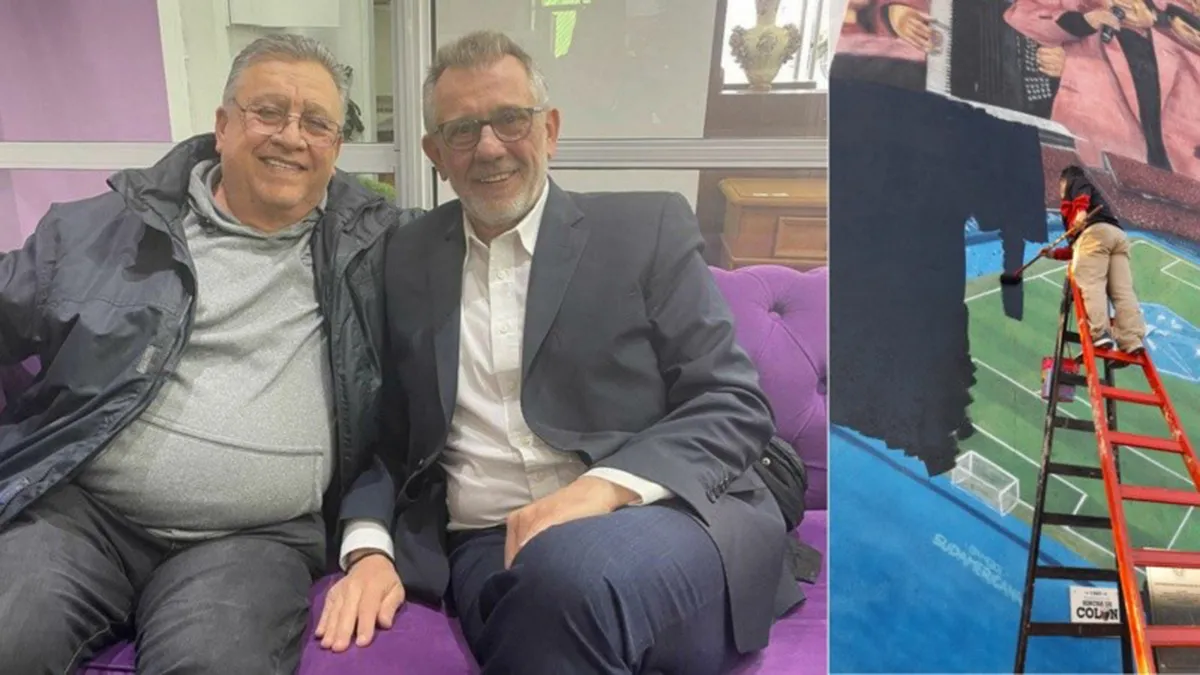 Germán Lerche: “Lo que hicieron con el mural es una grosería enorme”