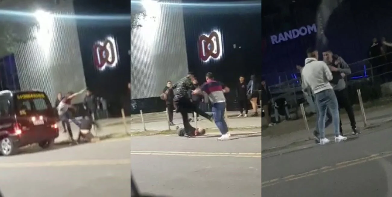 Brutal golpiza a un joven en la zona de los boliches