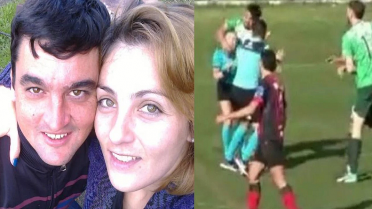 Fue liberado el futbolista que agredió a la árbitra en pleno partido