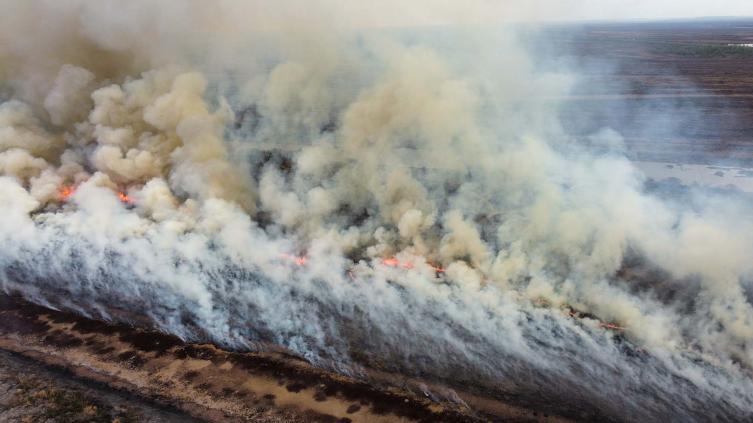 La Municipalidad emitió recomendaciones ante la presencia de humo