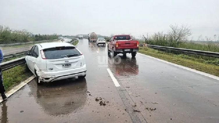Unión: Gerometta tuvo un accidentó camino a  la concentración 