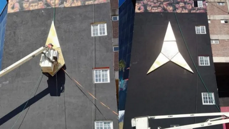 Arman el nuevo mural en Colón