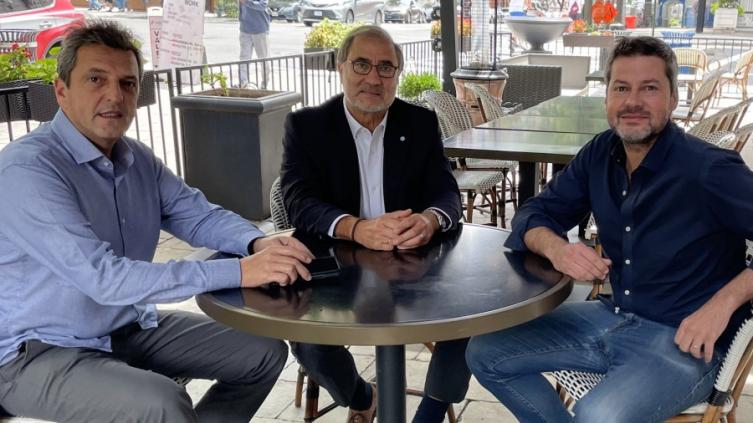Massa inicia la agenda de reuniones en su visita oficial a Estados Unidos