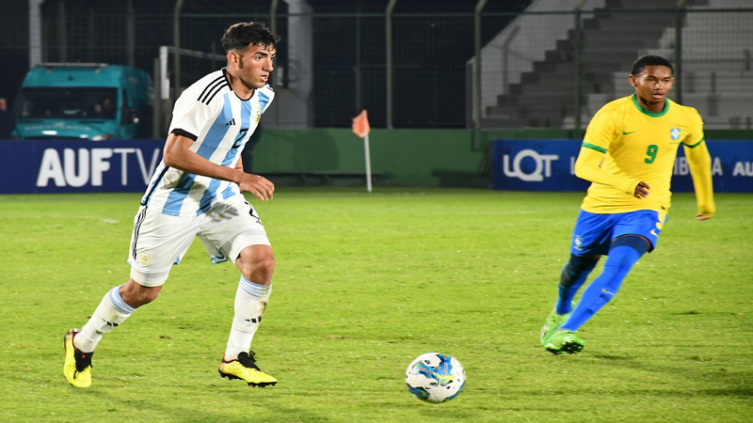 La Sub 20 de Mascherano empató ante Brasil en Uruguay