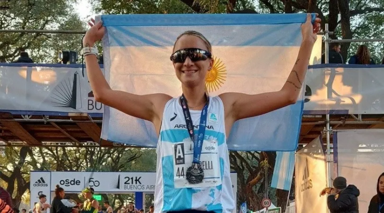Florencia Borelli, referente del atletismo argentino