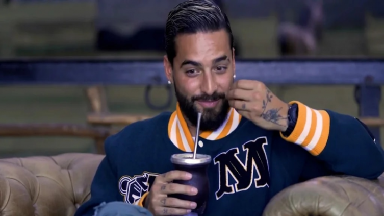 Nati Jota y Mica Vázquez le enseñaron a Maluma a preparar un mate