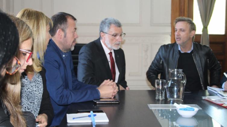 El ministro de Seguridad provincial se reunió con concejales 