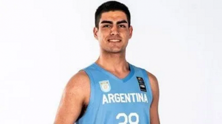 El hijo de un ex Boca juega en la Selección Argentina de básquet
