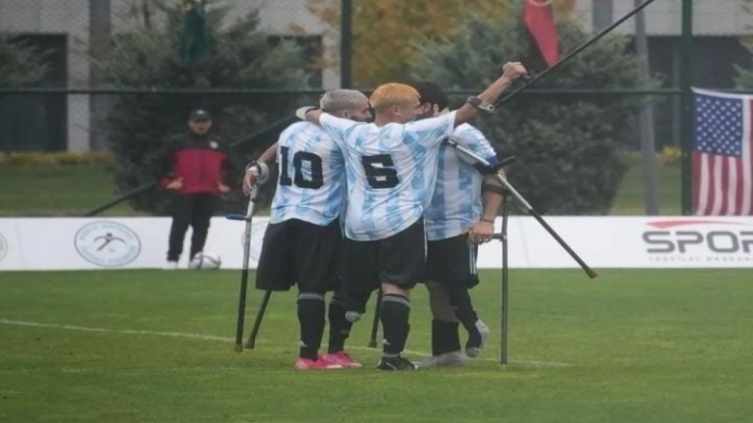 Argentina le ganó a Inglaterra en el Mundial de Amputados