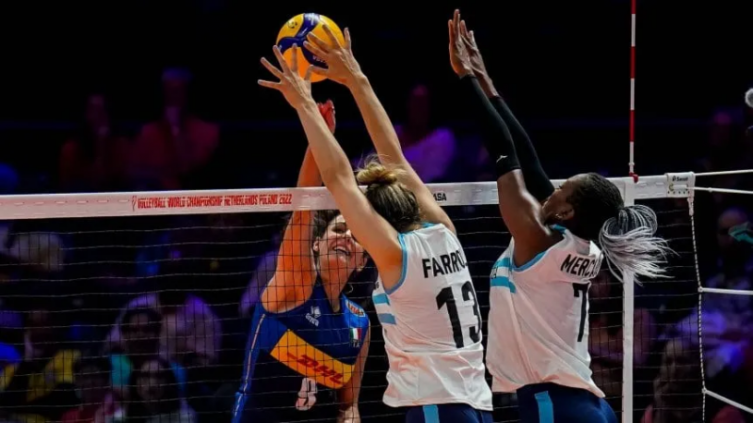 Mundial de Vóley femenino 2022: las Panteras cayeron ante Italia