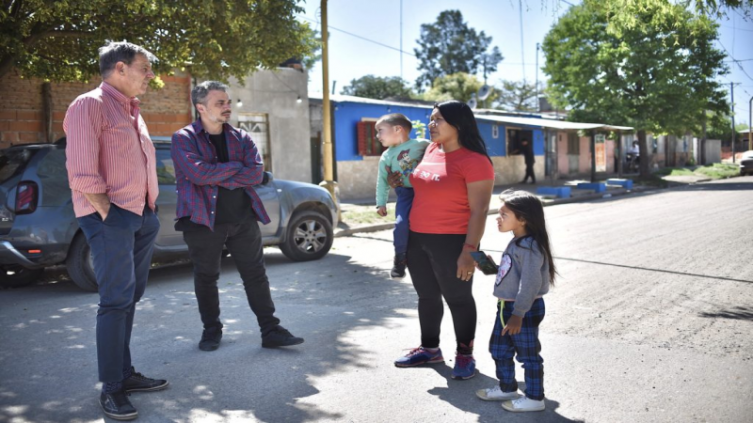 Jatón se reunió con referentes barriales 