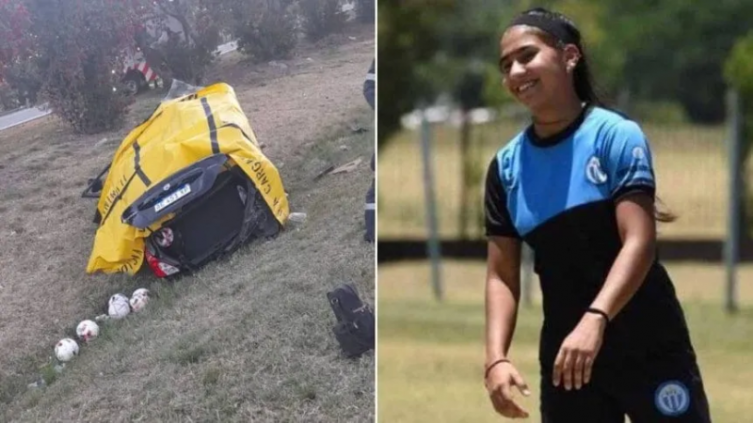Murió una futbolista de Argentino de Merlo y fue testigo Rocío Oliva 