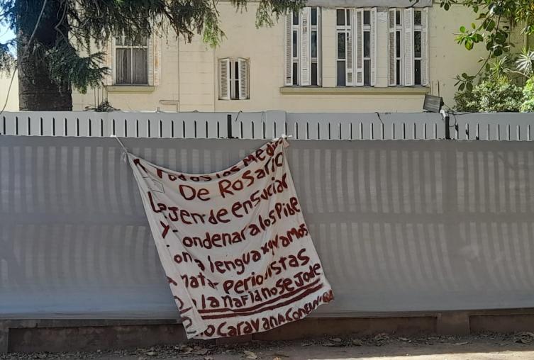 Mensaje mafioso contra la prensa