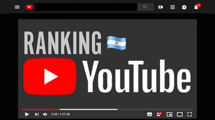 Argentina: top de los 10 videos de YouTube