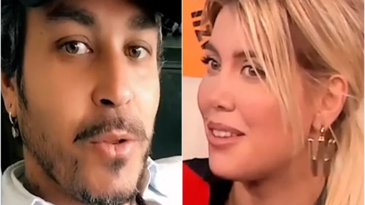 Apareció el exnovio de Wanda Nara que sigue preso
