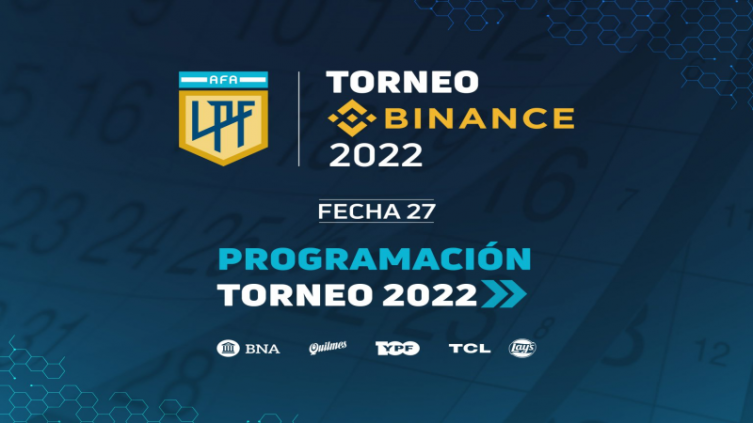 LPF: calendario para la 27ª jornada
