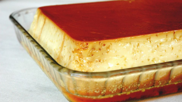 Flan napolitano de queso