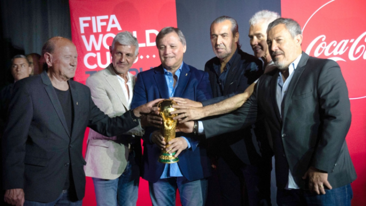 La Copa del Mundo llegó a la Argentina