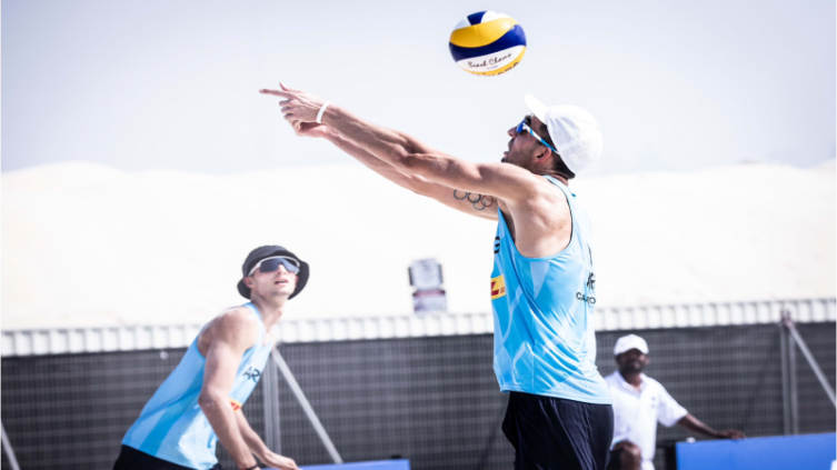 Beach Volley: los Capogrosso son semifinalistas del Pro Tour de la FIVB en Dubai