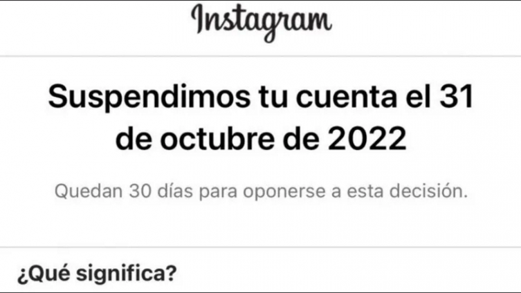 Instagram: reportan suspensiones de cuentas masivas 